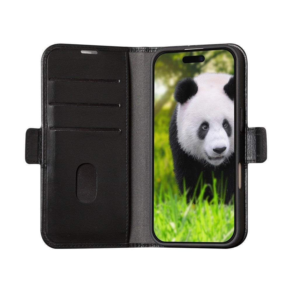 COPENHAGEN LEATHER IPHONE 16 PRO BLK COPENHAGEN LEATHER IPHONE 16 PRO BLK